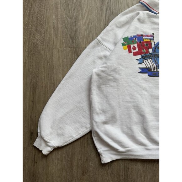 Rare Vintage 90s Minolta Original Goods Camera Photography Sweater Canada Promo - Picture 5 of 16